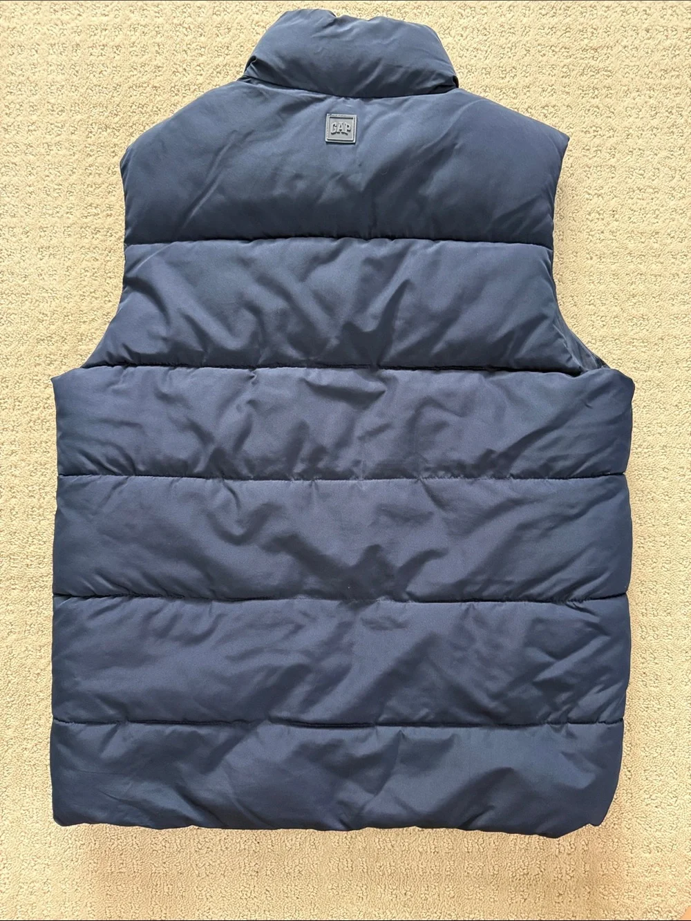 Gap Kids Navy Blue Puffy Vest - youth XL